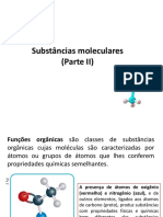 Substâncias Moleculares II - Slide