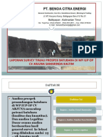 Laporan  Mapping IUP OP  CV Arjuna Kota Samarinda