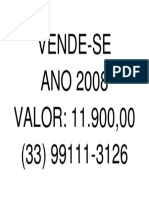 Placa de Vende-Se