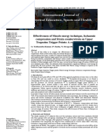 2015 - Effectiveness of Muscle Energy Technique, Ischaemic