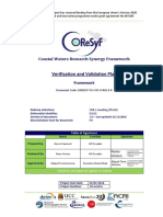 CORESYF T2 VVR VVP01 E R Verification and Validation Plan Framework V1 0