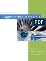 Engineering Materials: Adarsha H