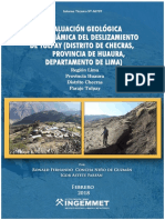 A6797 Evaluacion Geologica... Deslizamiento Tulpay Checras Lima