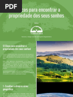 12 Dicas Para Encontrar a Propriedade Dos Seus Sonhos