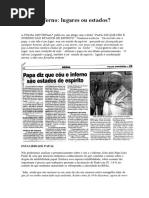 Céu e Inferno- Lugares Ou Estados