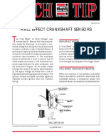 Hall Effect Crankshaft Sensors: Similar But Better