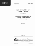 IS 1542: Plaster Sand Specifications | PDF | Concrete | Sand