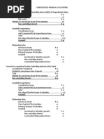 Consolidated Financial Accounting