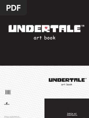 Undertale Art Book Leisure