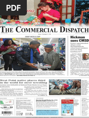 Commercial Dispatch Eedition 12 23 18 Christmas Music Leisure