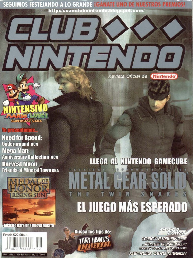 Club Nintendo - Año 13 No. 02 PDF | PDF | Nintendo | Mario, image size:768x1024
