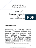 Investigation Law