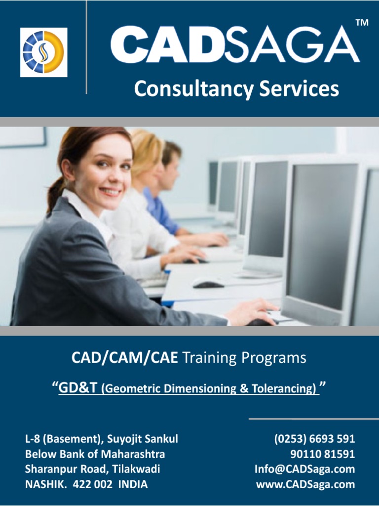 GD&T Training Brochure | PDF | Computer Aided Design | Engineering