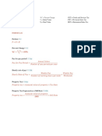 Ch.3 Formulas