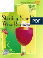 Starting Your Own Wine Business: Agricultural Extension Service