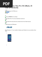 Asus Zenfone Max Pro M1