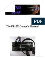 The PR-2X Owner's Manual: by Michael Landgraf For Mind Gear, Inc