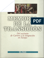 Libro Memoria de La Transicion - El Pais