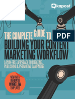Content Marketing Workflow Ebook