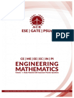 ACE Engineering Publications Solutions for Engineering Mathematics Volume I