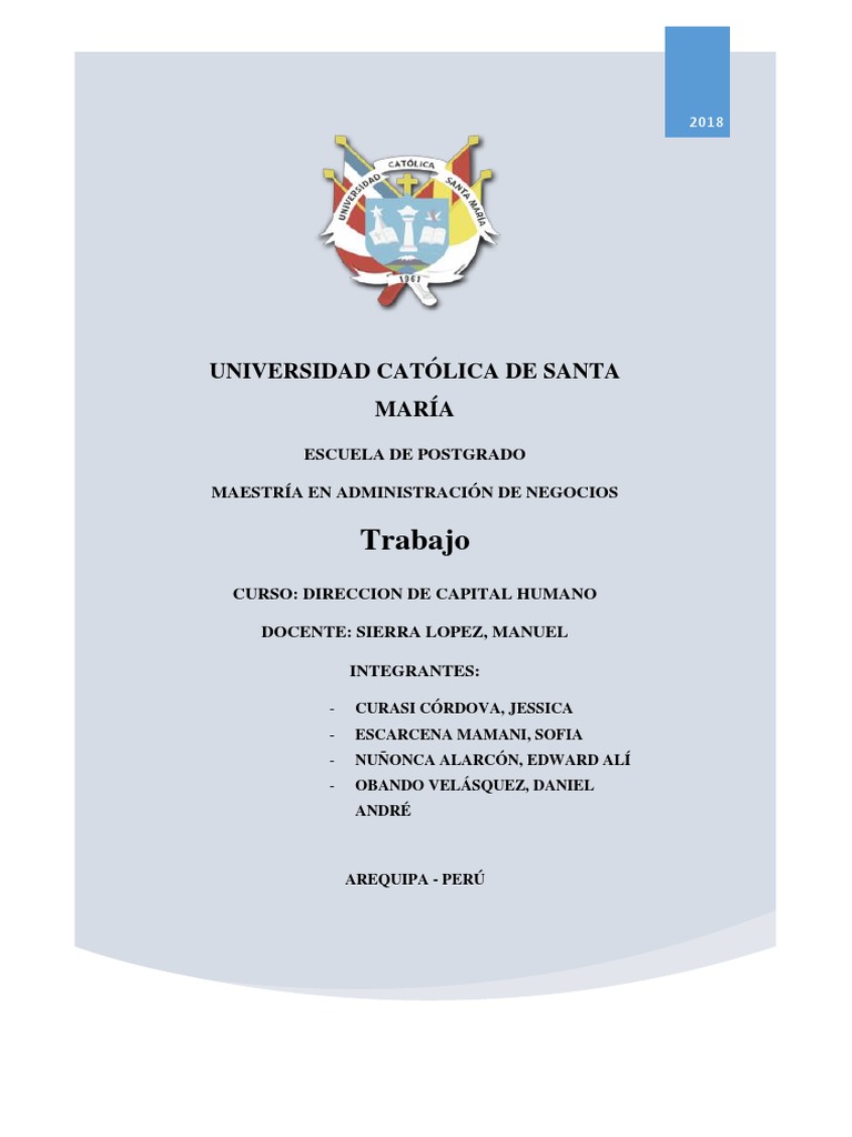 Dirección Del Capital Humano 1 | PDF | Gestión de recursos humanos