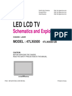 Led LCD TV: Chematics and Exploded View