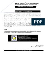 Refresher Course Notification - 0 PDF