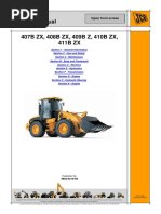 JCB 408B Wheel Loading Shovel Service Repair Manual SN1136000 Onwards PDF