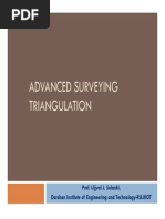 Triangulation - Engineering Surveying