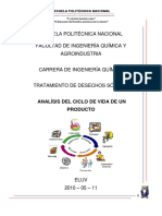 Analisis Del Ciclo de Vida de Un Producto