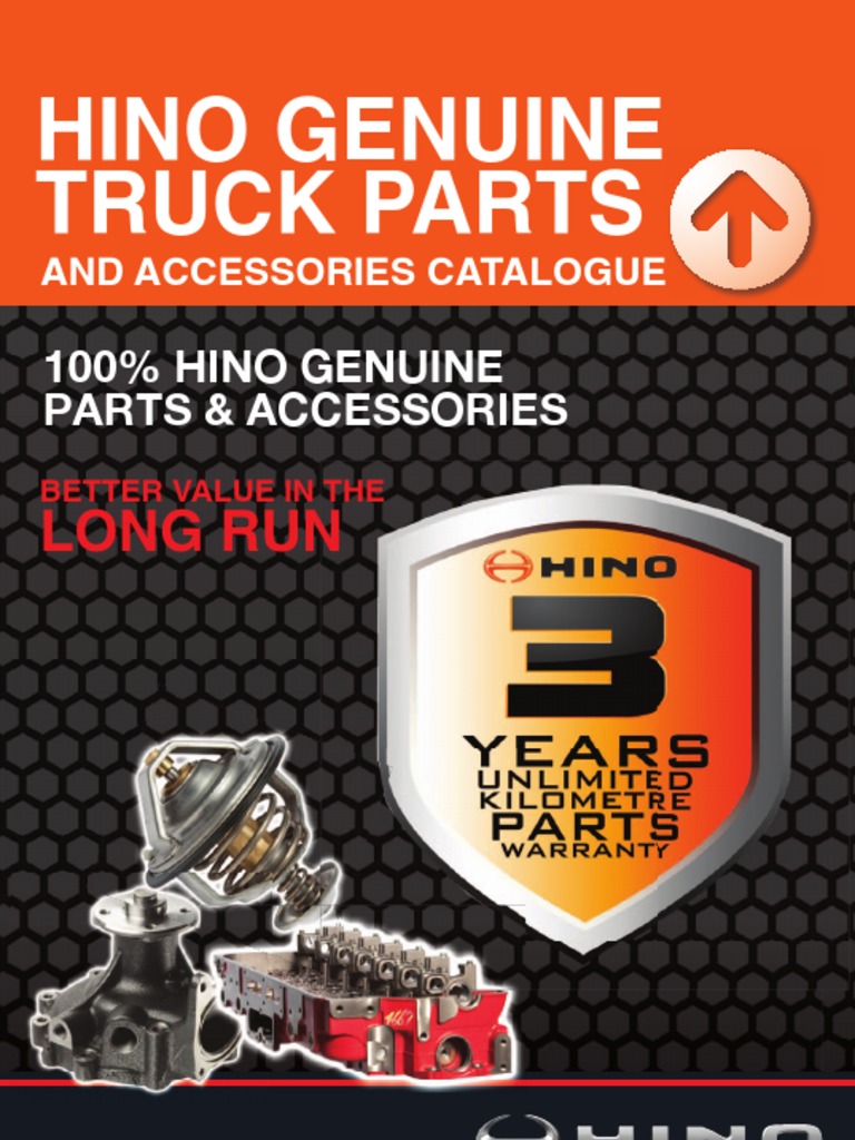 Hino Parts Catalogue q4 PDF Anti Lock Braking System Sports Cars