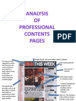 Prof Contents Pages