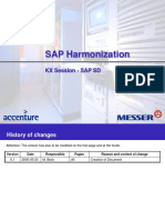 SAP Harmonization: KX Session - SAP SD