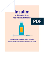 Congressional Diabetes Caucus Insulin Inquiry Report