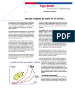 Consejo-Alto Consumo de Aceite en El Motor