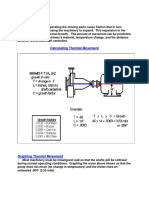 Calculating and Graphing Thermal Movement in Machinery