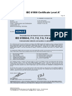 08-1462 Siemens SICAM PAS Certificate