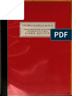 Pietro Paolo Mello - Intavolatura Di Liuto e Di Tiorba - Libro Quinto
