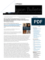 Did Jesus Rise From The Dead - Casey On Jesus (4) - Inconsistencies and Deliberate Changes in The Gospel Post-Resurrection Accounts (Bulletin - Equinoxpub)