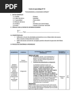 Sesión de Aprendizaje 01