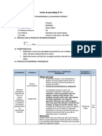 Sesión de Aprendizaje 01