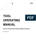 Timing Fuel Syst Setting Tool
