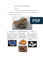 II Examen de Geología y Mineralogía