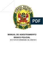 Manual de Adistramiento Básico Policial