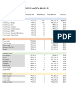 6minimum Order Quantity