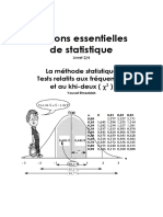 Teste Khi Deux