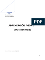Adrenergički Agonisti Seminar