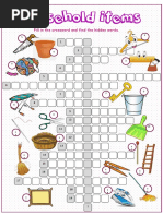 Household Items Crossword Puzzle Crosswords Fun Activities Games Icebreakers Oneono 62086