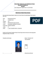 Surat Pernyataan Pendaftaran Wisuda PDF