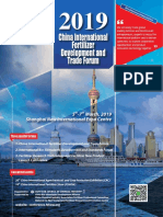 2019 China International Fertilizer Development and Trade Forum